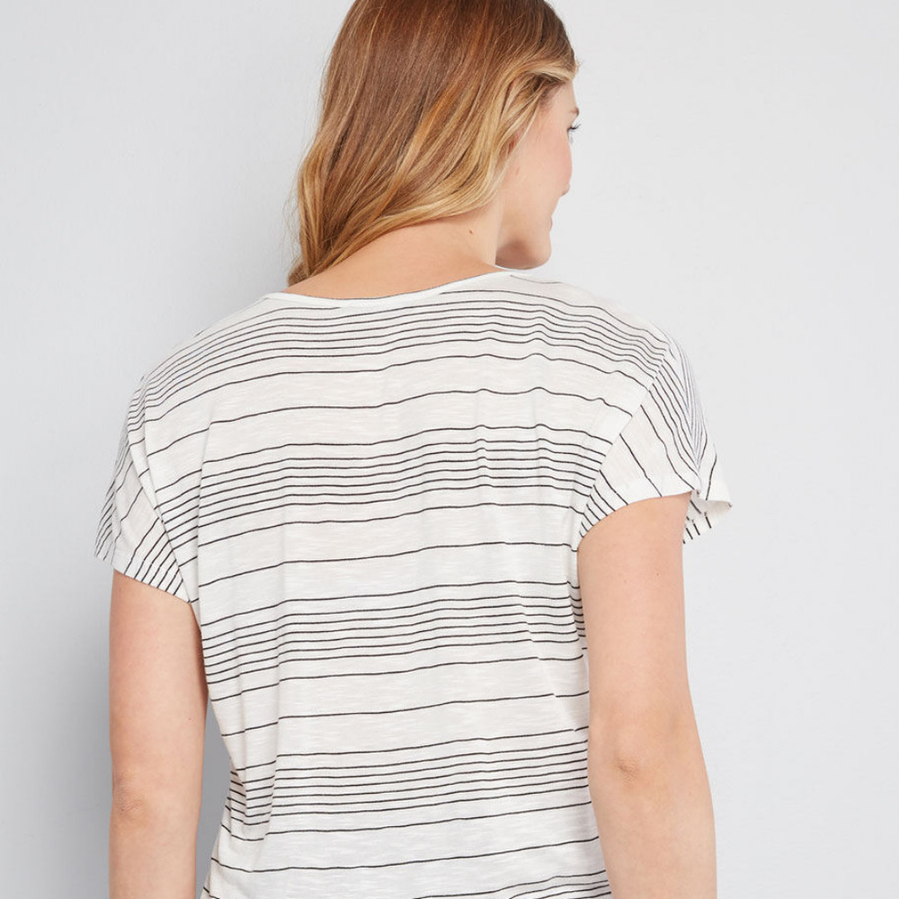 ModCloth Factually Relaxed Knit Top - Picture 2 of 2